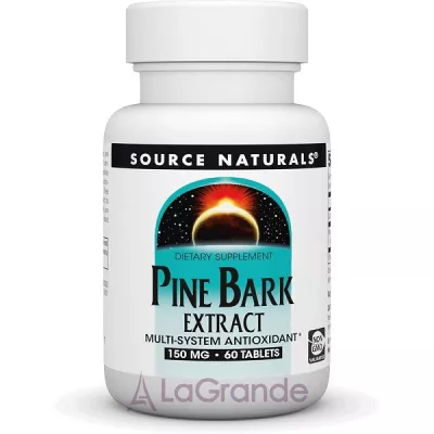 Source Naturals Pine Bark Extract 150 mg ĳ  