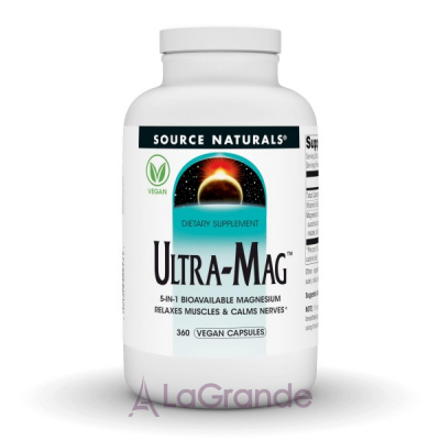 Source Naturals Ultra-Mag Vegan Capsules ĳ  