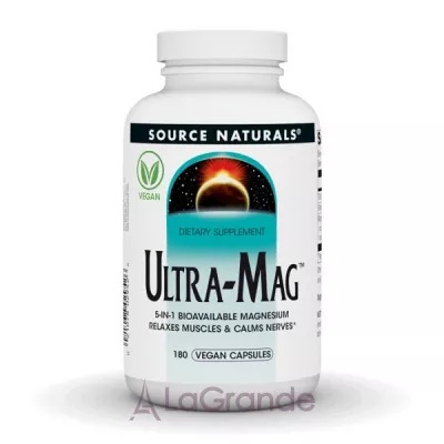 Source Naturals Ultra-Mag Vegan Capsules   