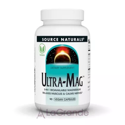 Source Naturals Ultra-Mag Vegan Capsules ĳ  