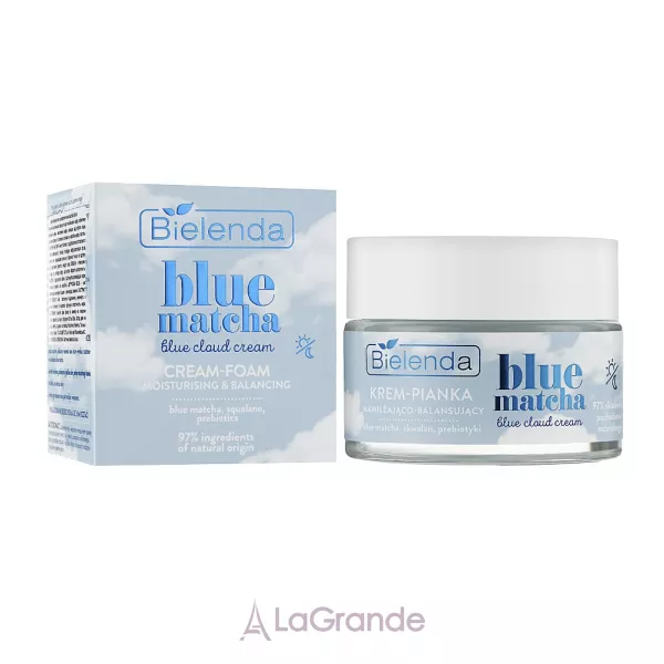 Bielenda Blue Matcha Blue Cloud Cream-Foam ����-���� ��� ����