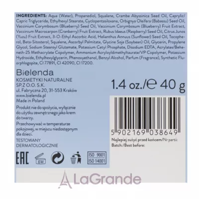 Bielenda Blueberry C-Tox Face Cream Foam -  