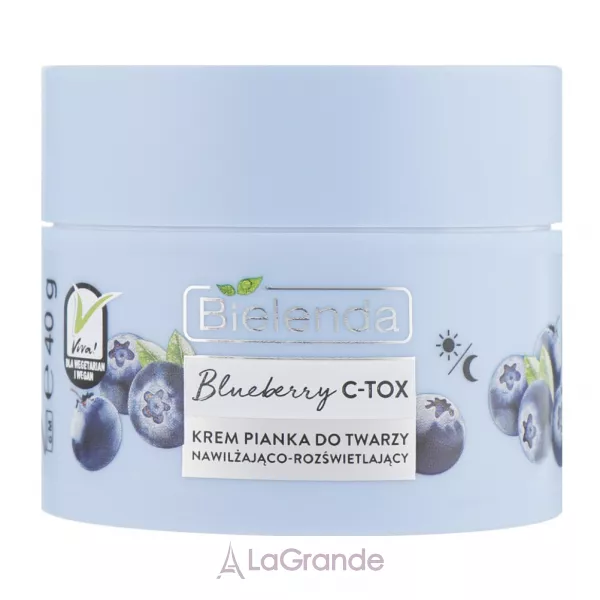 Bielenda Blueberry C-Tox Face Cream Foam ����-���� ��� �������