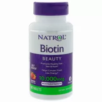 Natrol Biotin Maximum Strength Strawberry Flavor 10000 mcg ������ 10000 ���, � ������ ��������