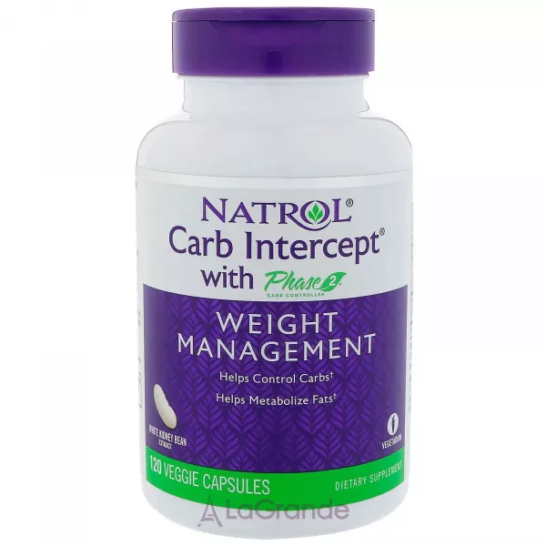 Natrol Carb Intercept with Phase 2 ������� ��� �������� ���� (�������� ��� ������ ������������ ��������� ���� 2)