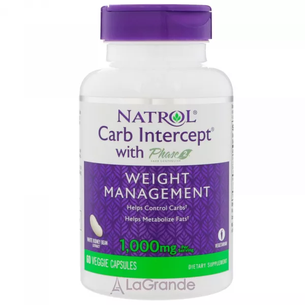 Natrol Carb Intercept with Phase 2 ������� ��� �������� ���� (�������� ��� ������ ������������ ��������� ���� 2)