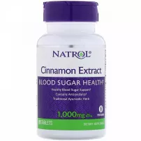 Natrol Cinnamon Extract 1000 mg ������, ��������, 1000 ��