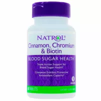 Natrol Cinnamon Chromium and Biotin Blood Sugar Health ������ ���� �� ������ ��� �������� ����� � ����