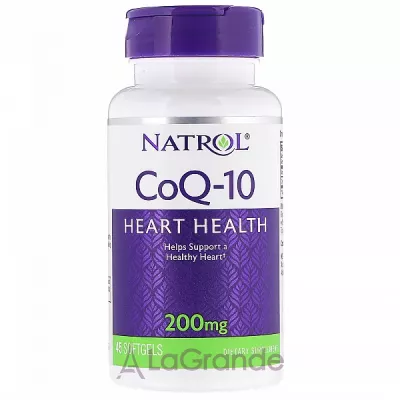 Natrol CoQ-10 200 mg  CoQ-10, 200 