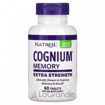 Natrol Cognium Memory Extra Strength, 200 mg , , 200 