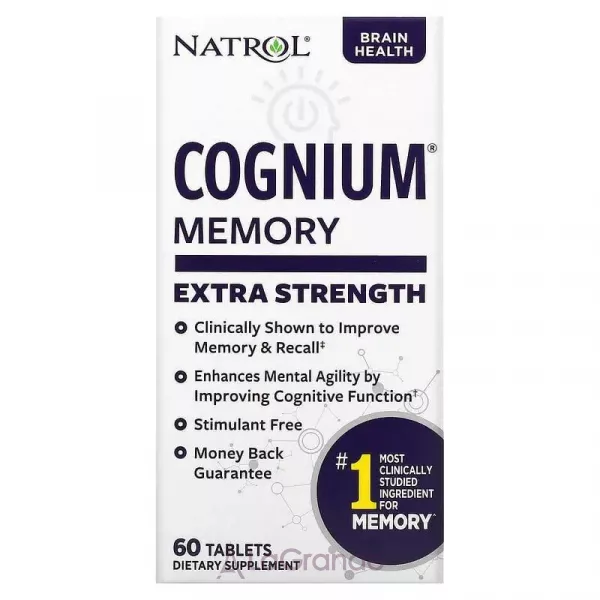 Natrol Cognium Memory Extra Strength, 200 mg �������, ���������, 200 ��
