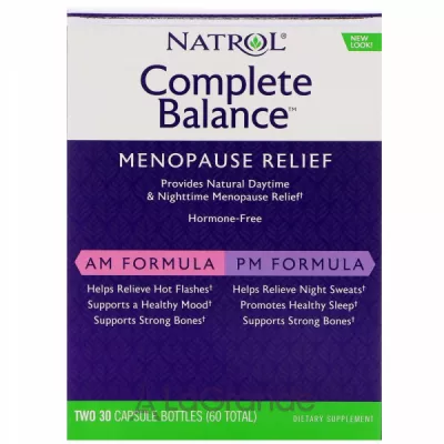 Natrol Complete Balance for Menopause ,  