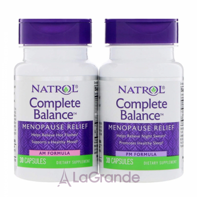 Natrol Complete Balance for Menopause ,  