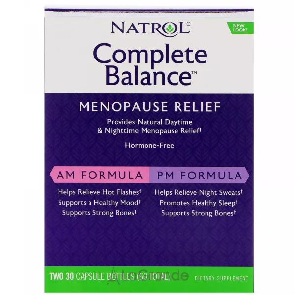 Natrol Complete Balance for Menopause ���������, ������ ��������