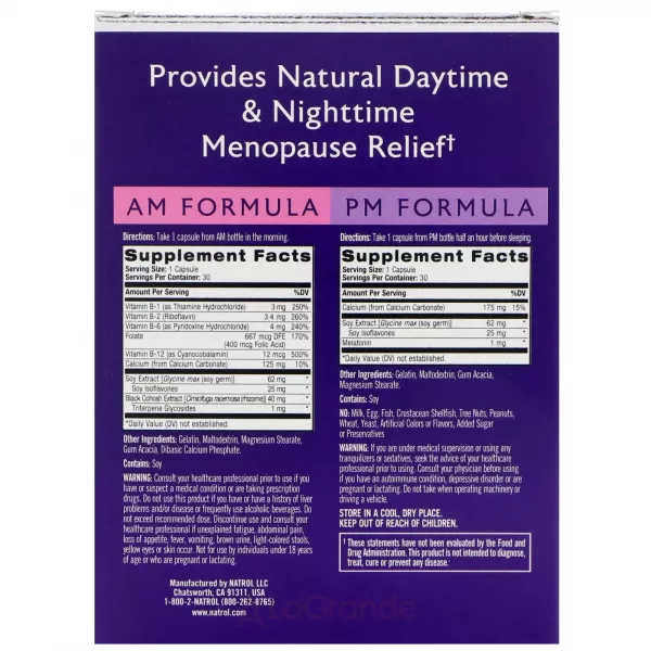 Natrol Complete Balance for Menopause ���������, ������ ��������
