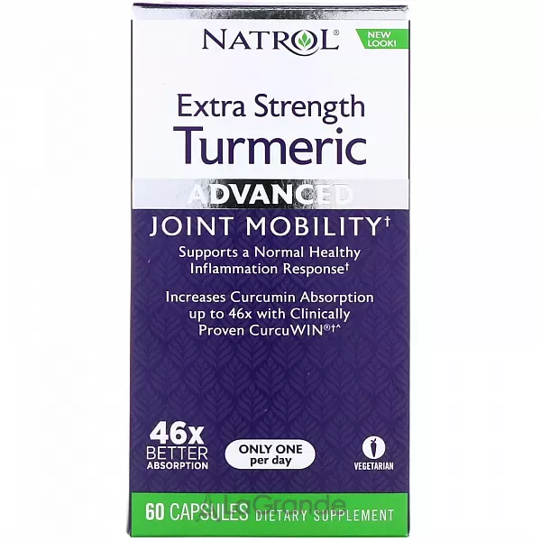 Natrol Extra Strength Turmeric Advanced ������� ���������� ����