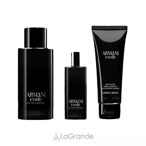 Armani Code Eau de Toilette ����� (��������� ���� 125 �� + ��������� ���� 15 �� + ���� ��� ���� 75 ��)