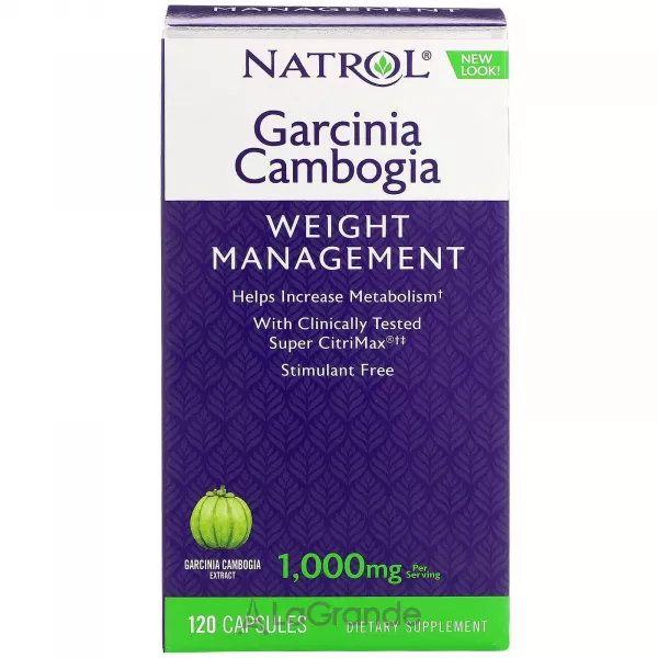 Natrol Garcinia Cambogia 1000 mg ��������, �������� ��������, 1000 ��