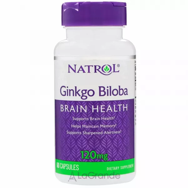 Natrol Ginkgo Biloba 120 mg ó���� ������ 120 ��