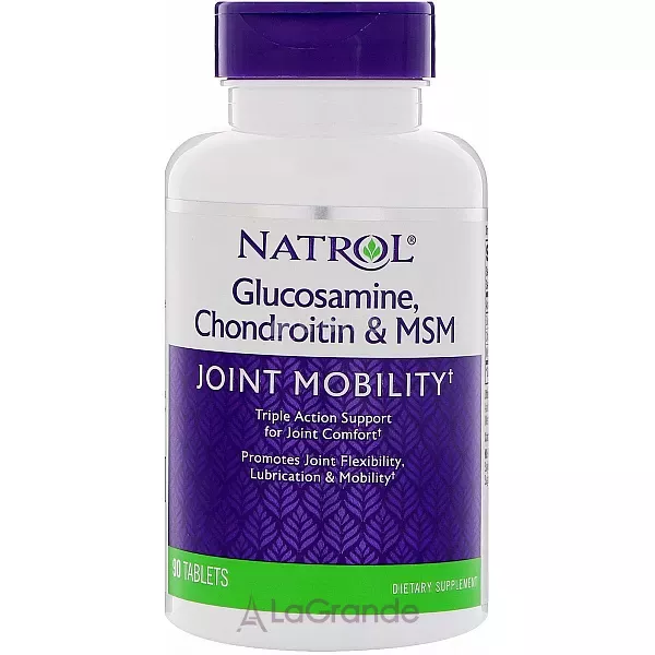 Natrol Glucosamine, Chondroitin & MSM ����������, ���������� � ���