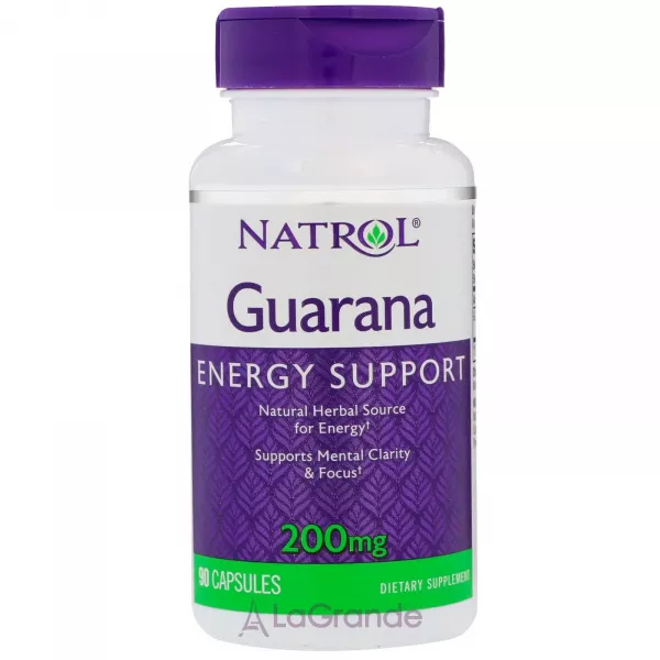 Natrol Guarana 200 mg �������� ������� 200 ��