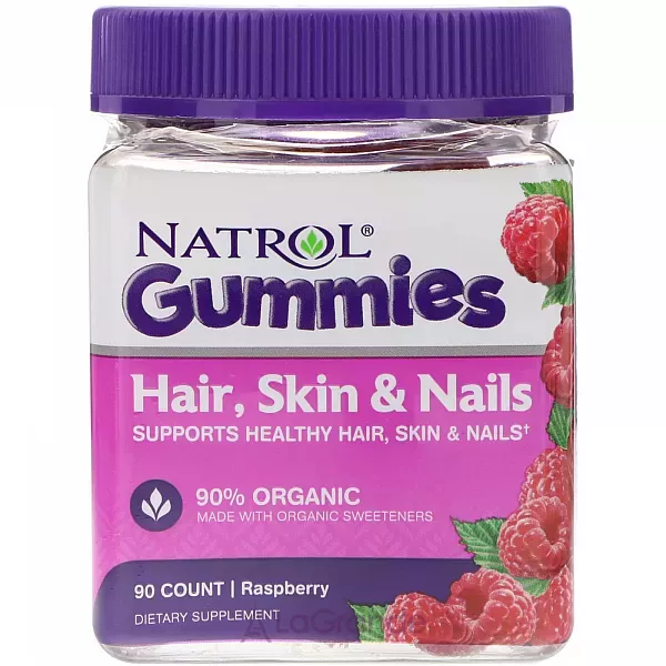 Natrol Gummies Hair, Skin & Nails, Raspberry �������� ��� ������� ���� �� �����, � ������ ������