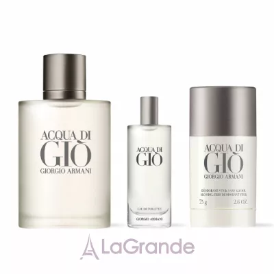 Armani Acqua di Gio Men  (  100  +   15  + - 75 )