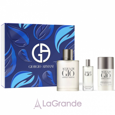 Armani Acqua di Gio Men  (  100  +   15  + - 75 )