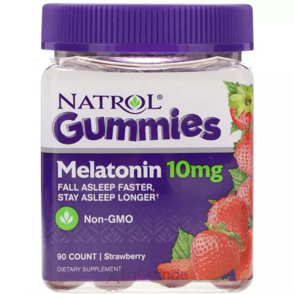 Natrol Melatonin Gummies 10 mg ĳ������ ������� 
