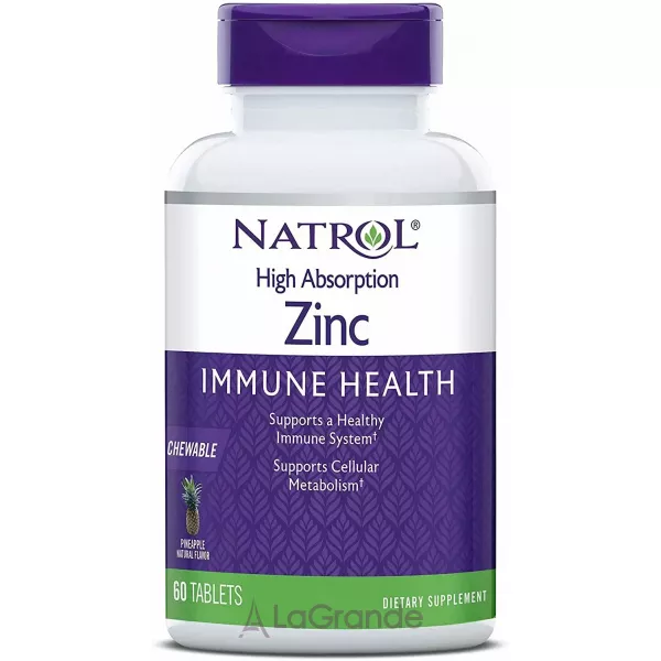 Natrol High Absorption Zinc ���� � ������� �������� ����������, �� ������ �������