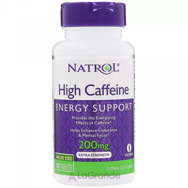 Natrol High Caffeine 200 mg ����� 200 ��