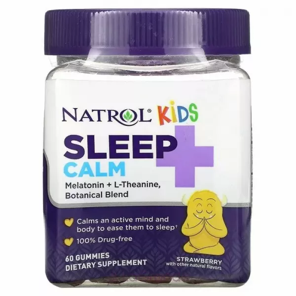 Natrol Kids Sleep + Calm ϳ������� ��� ��� ���� � 4 ����, � ������ ��������