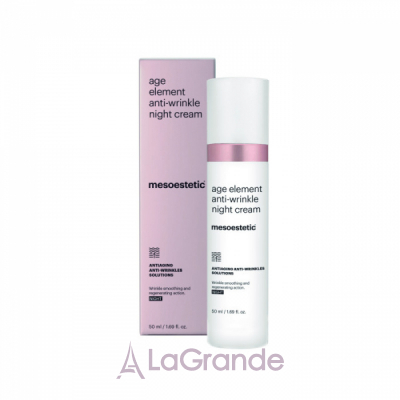 Mesoestetic age element anti-wrinkle night cream ͳ    