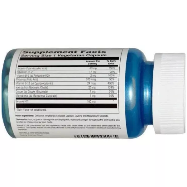 Nature's Life Iron Complex 25 mg ³������-���������� �������� �� ������ � ��������