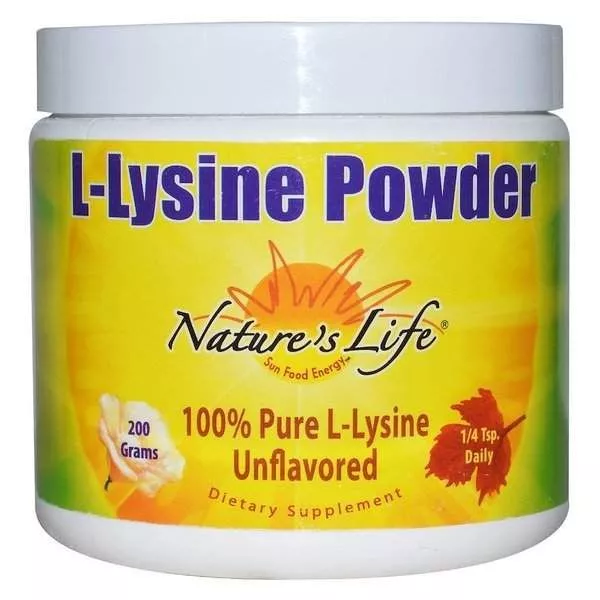 Nature's Life L-Lysine Powder Unflavored L-˳��� � �������