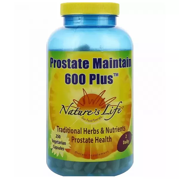 Nature's Life Prostate Maintain 600 Plus ϳ������� �������� 600+ � ��������