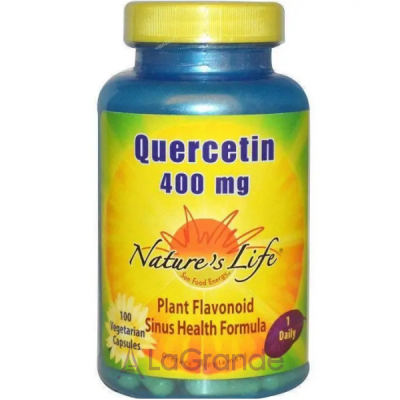 Nature's Life Quercetin 400 mg  400  