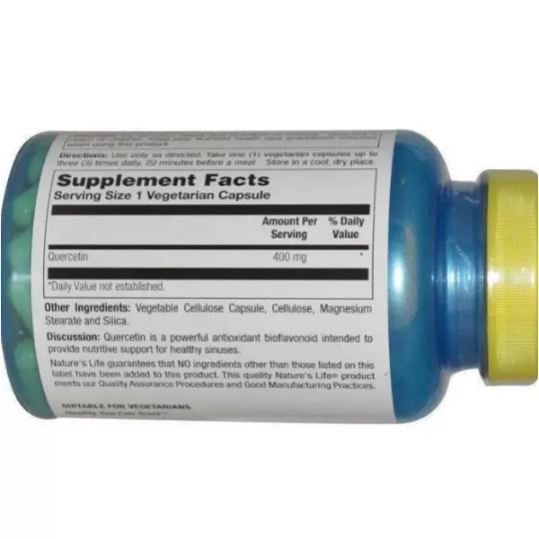 Nature's Life Quercetin 400 mg ��������� 400�� � ��������