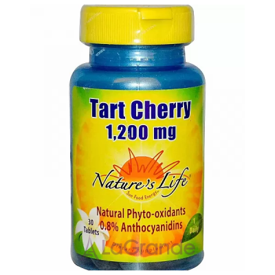 Nature's Life Tart Cherry 1,200 mg    1200   