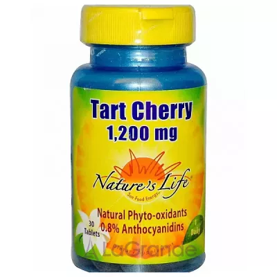 Nature's Life Tart Cherry 1,200 mg    1200    