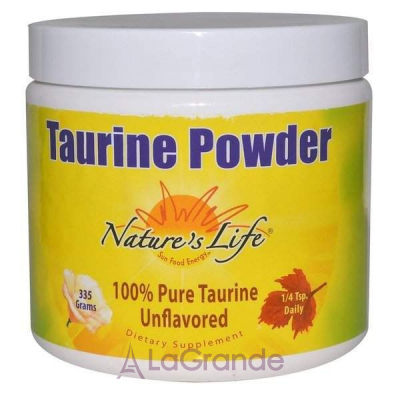 Nature's Life Taurine Powder   