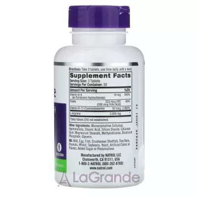 Natrol L-Arginine 3000 mg  3000 