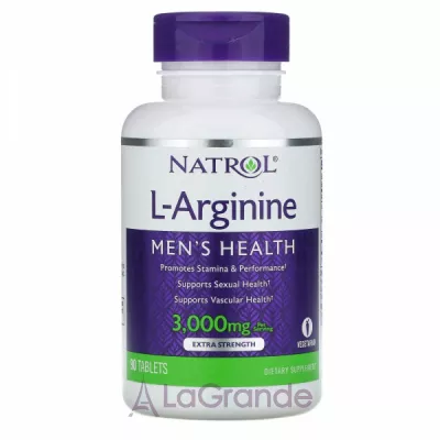 Natrol L-Arginine 3000 mg  3000 