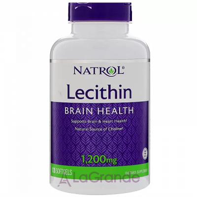 Natrol Lecithin 1200 mg  1200 