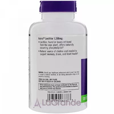 Natrol Lecithin 1200 mg  1200 