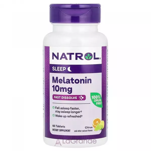 Natrol Melatonin 10 mg ��������� �������� ���������� 10 ��, � ���������� ������
