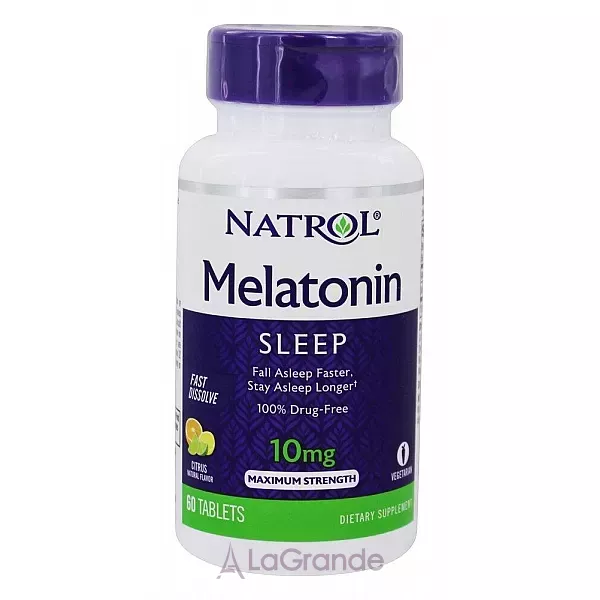 Natrol Melatonin 10 mg ��������� �������� ���������� 10 ��, � ���������� ������