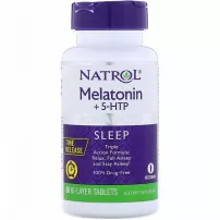 Natrol Melatonin +5-HTP Advanced Sleep ��������� ��������� ���������� + 5-HTP
