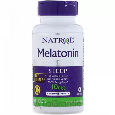 Natrol Melatonin Advanced Sleep Time Release 10 mg    10 