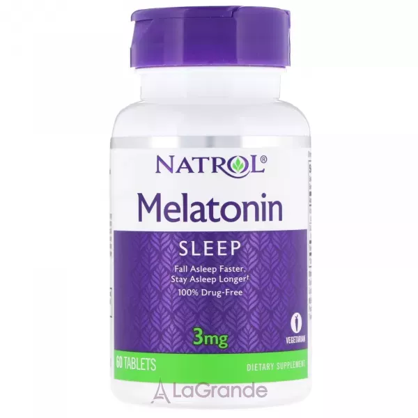 Natrol Melatonin 3 mg ��������� 3 ��